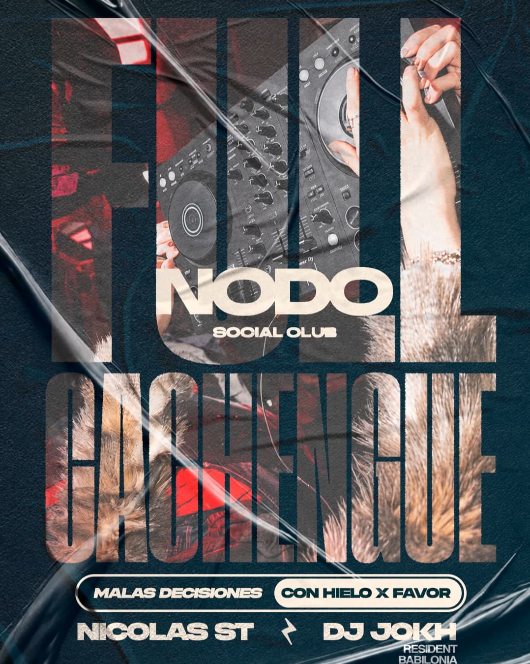 Flyer de Nodo Social Club